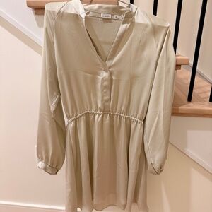 Babaton Off-White Mini Dress